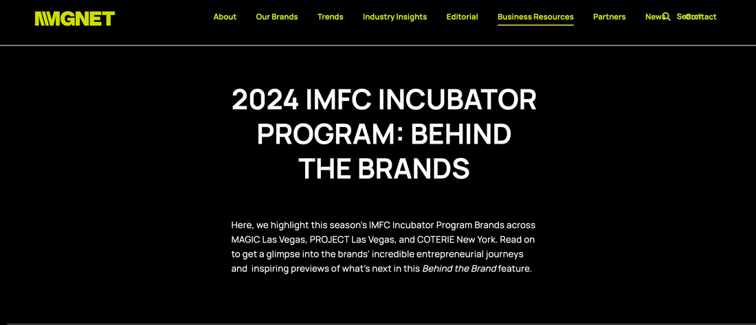 IMFC Brands at PROJECT 2024